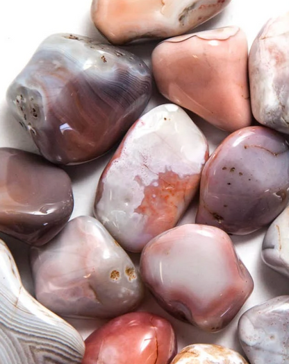 Pink Botswana Agate (Tumbled)