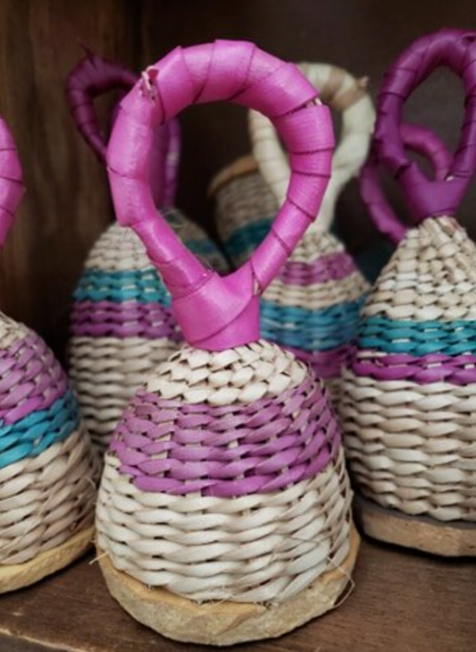 Hand-Woven Rattle (Made in Africa)