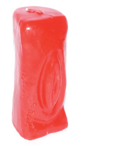 Red Female Gender Candle