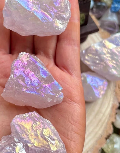 Aura Rose Quartz